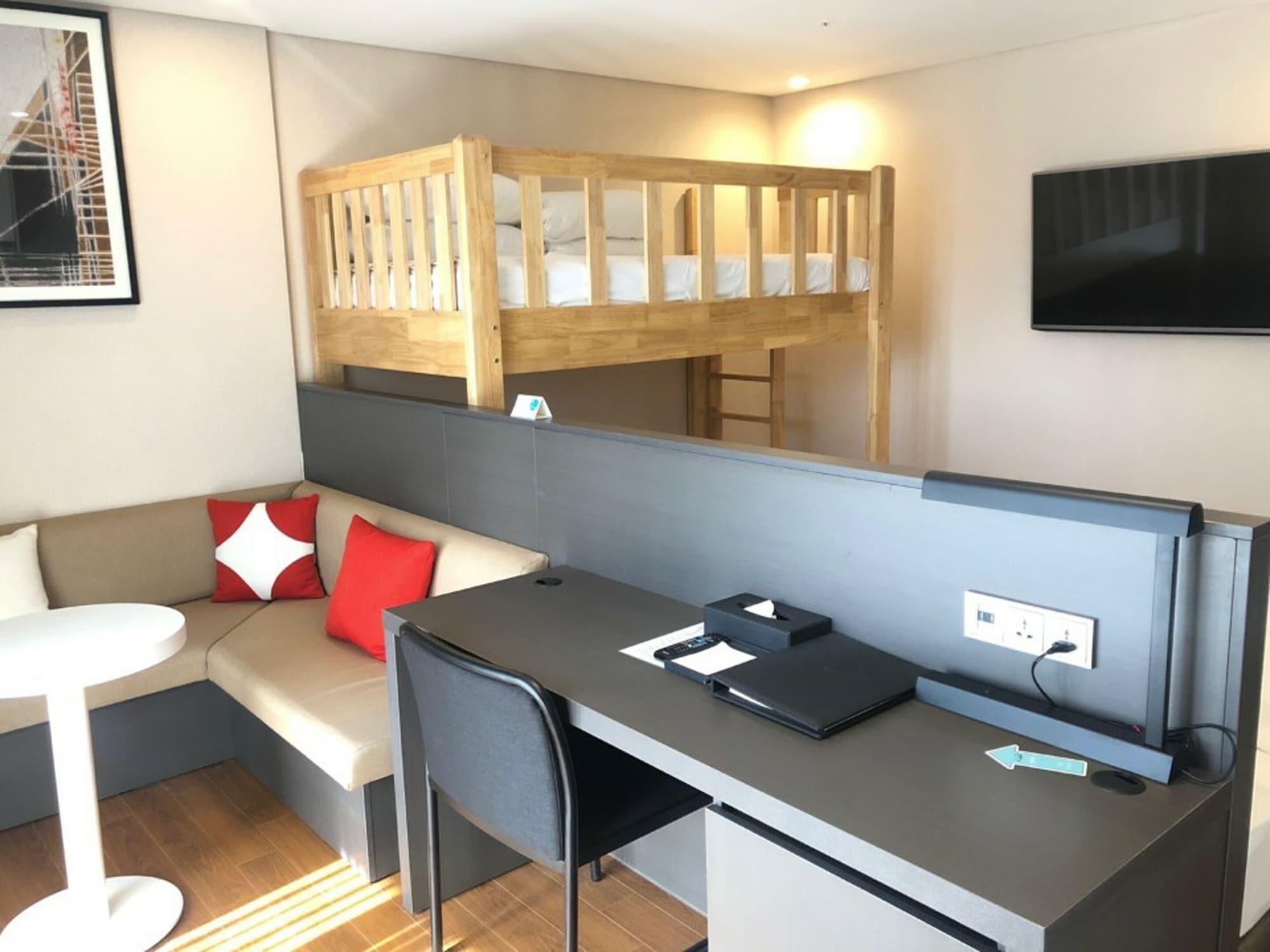 Arban City Hotel Busan Bagian luar foto
